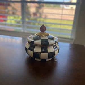 Mackenzie-Childs trinket canister